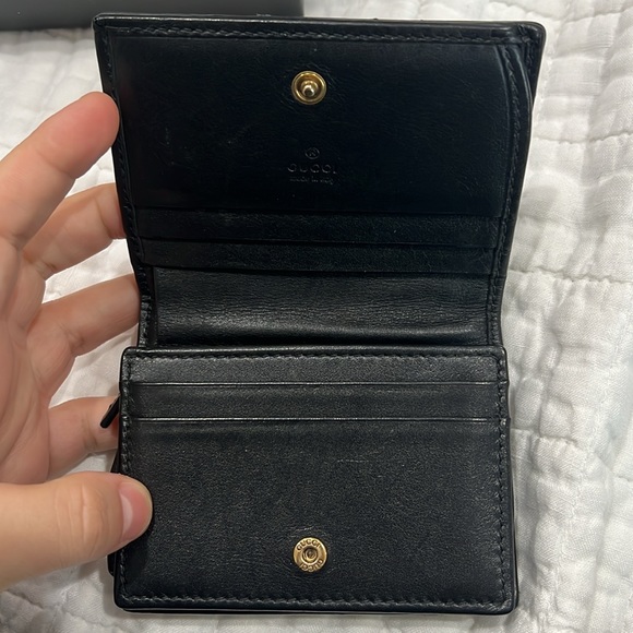 GUCCI GG MARMONT CARD CASE WALLET - Picture 2 of 3